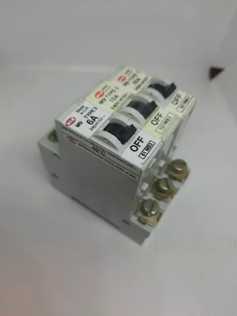 Mem M9 Type 3 6 10 16 20 32 40 50 Amp Mcb 6A 10A 16A 20A 32A 40A 50A Bill Eaton