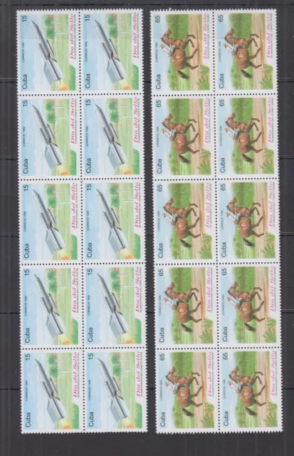 M615. 10x Carribean - MNH - Transport - Horse - Rocket