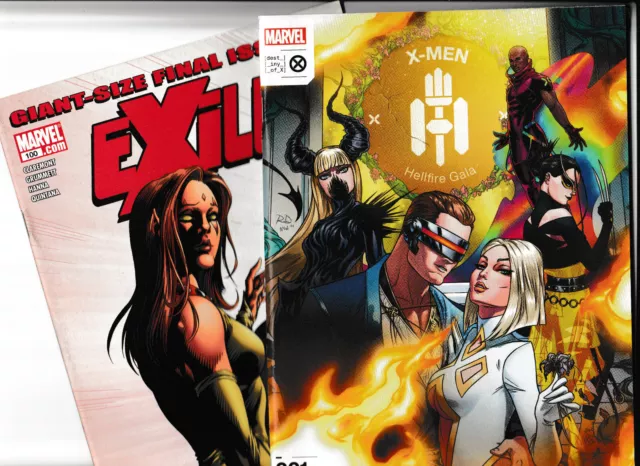 Exiles 100, X-Men Hellfire Gala 1, Marvel, Chris Claremont, Gerry Duggan, VF/NM