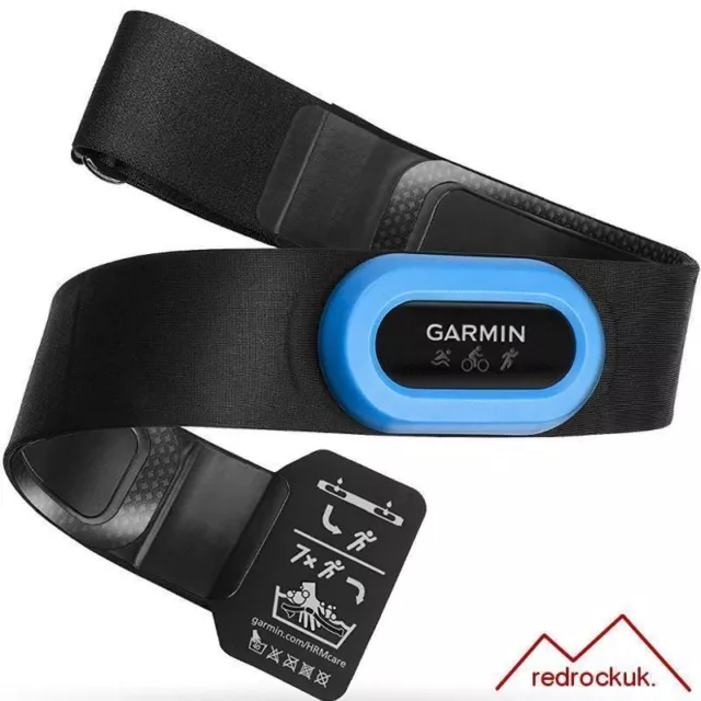 Garmin HRM - Tri Pulsmesserarmband, Brustgurt - schwarz/blau (U) 2