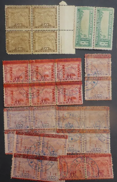 Panama Overprints/Reg. Pair Used And Mng Unsorted Group Can.$1.99 Comb. Shipping