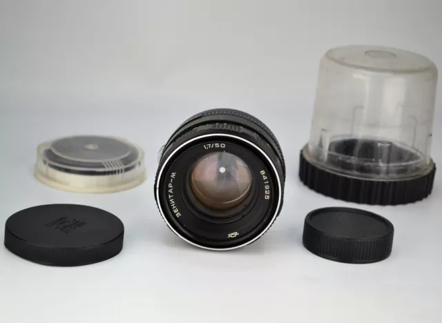 SERVICED! FAST USSR ZENITAR-M SLR lens, f1.7/50mm M42 MOUNT (4)