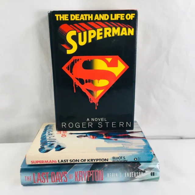 Lot of 3 Superman Novels HC w/DJ  DC Comics