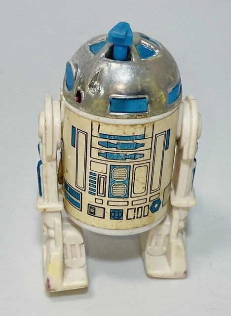 Vintage 1977 R2-D2 W Sensor Scope Kenner Star Wars Action Figure Hong Kong Vintage 1977 R2-D2 W Sensor Scope Kenner Star Wars Action Figure Hong Kong