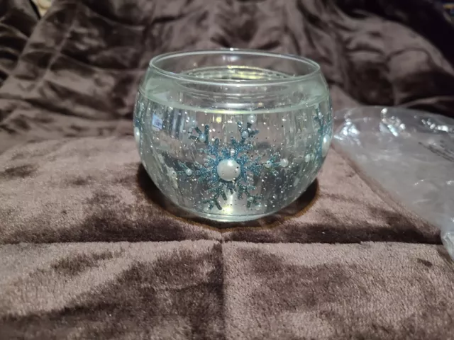 PartyLite SNOWFLAKE Candle Holder NEW