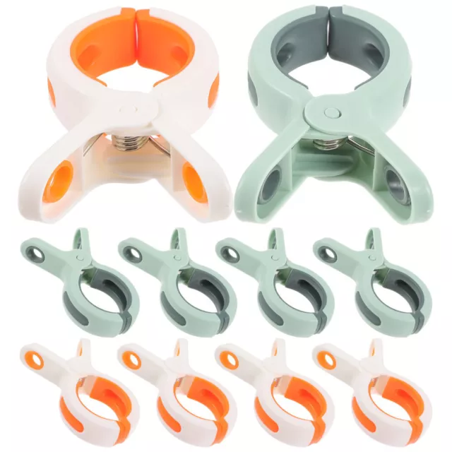 10pcs Beach Towel Clips Plastic Chair Clip Towel Holder-HB