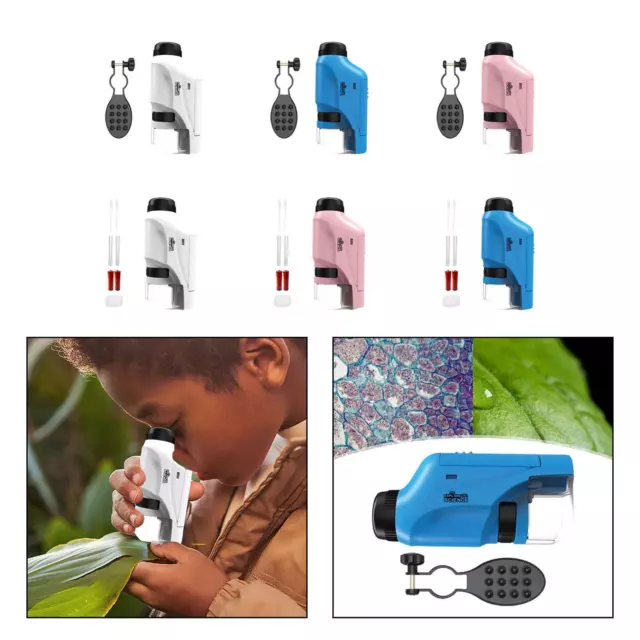 Minilabsters Miniscope pour enfants, microscope de poche pour