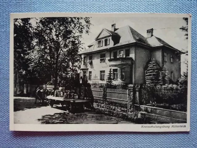 alte Ansichtskarte Postkarte AK Kreisschulungsburg Mitterteich F. Krämer Arzberg