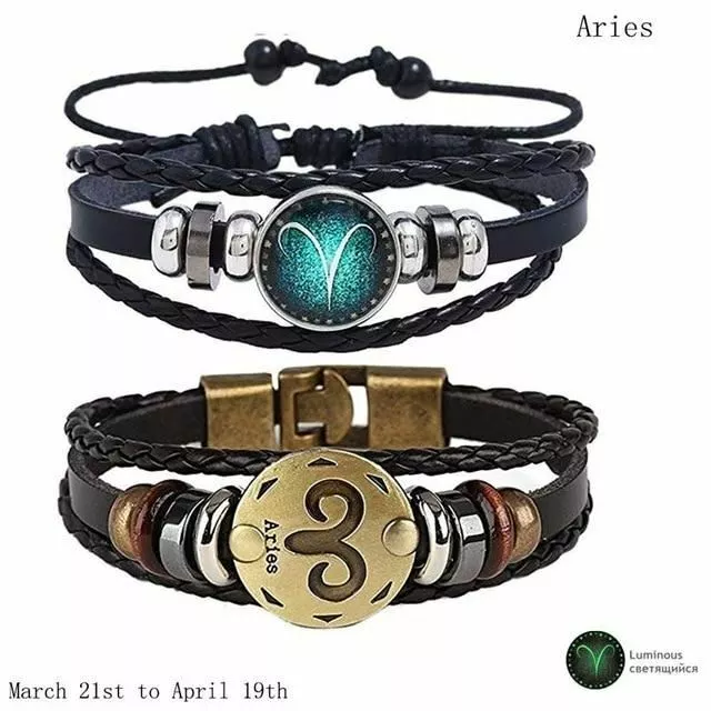 Cuir Unisexe Bracelet - Style Bohême Avec Constellation Breloque