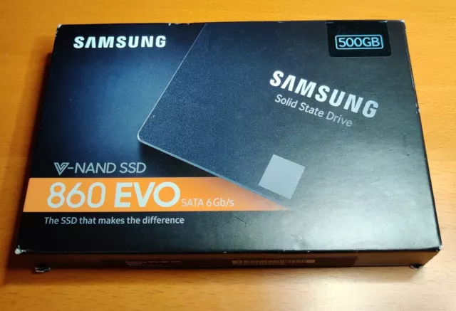 Samsung 860 EVO 2.5 Zoll 500GB Interne SSD Brandneu