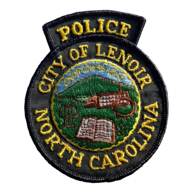 City of Lenoir NC North Carolina Police Color 4" Patch