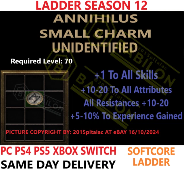 PC PS4 PS5 XBOX SWITCH Eth Tresher Infinity D2R Diablo 2 Resurrected
