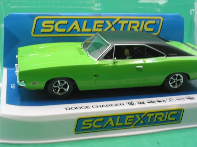 Scalextric C4326 Dodge Charger R/T Sublime Green Bnib Dpr