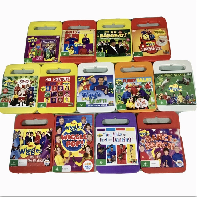 WIGGLES DVD BUNDLE Bulk x13 Original Cast Merchandise 00s Rare Keepsake ...