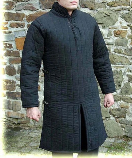 Gambeson Costume medievale imbottito spesso Rievocazione rinascimentale LARP SCA