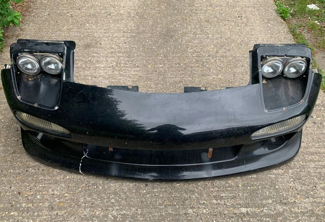 RARE MAZDA RX7 FD3S Genuine R-Magic Fixed 4-Light Aero Front Bumper Kit ...