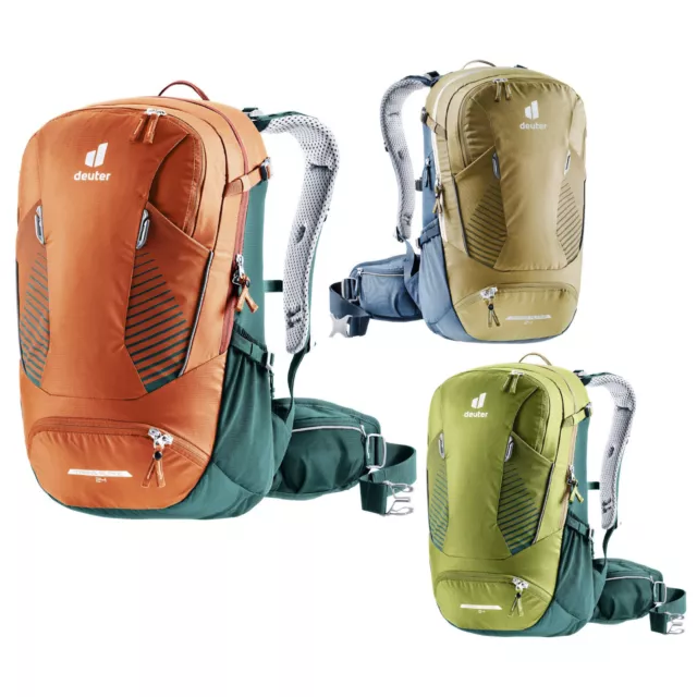 Deuter Trans Alpine 24 Mochila Bicicleta Trekking Excursiones para Viajes