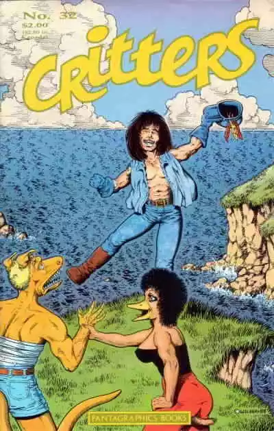 Critters #32 VF/NM; Fantagraphics | we combine shipping