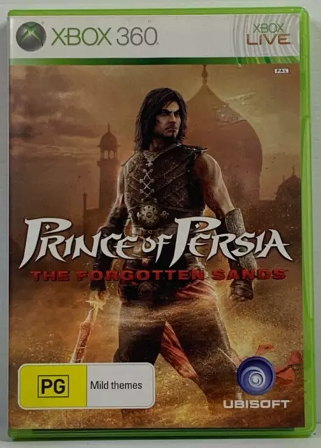 Prince Of Persia The Forgotten Sands Microsoft Xbox 360 Game With Manual
