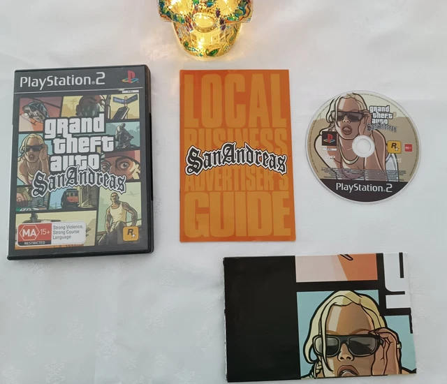 GRAND THEFT AUTO: San Andreas PS2 Sony PlayStation 2, - Nice copy ...
