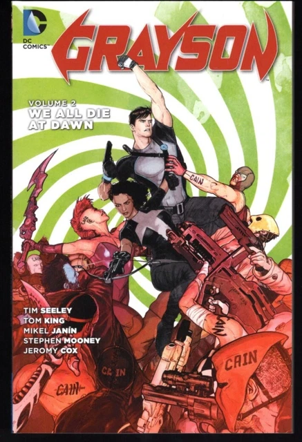 Grayson Volume 2 We All Die At Dawn TPB re: #5-8 Ann 1-Former Robin 1st NEW