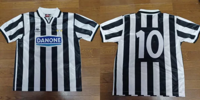 Roberto Baggio 10 Juventus  1994 1995 Home Kappa Maglia Jersey Football Shirt