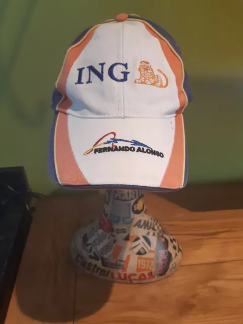 Fernando Alonso ING Racing Silverstone  By Cosentino Renault F1 Team Cap