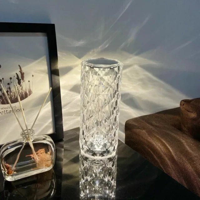 Lampada Da Tavolo Led Effetto Cristallo Per Bar Ristorante Pub Casa Senza Fili 3
