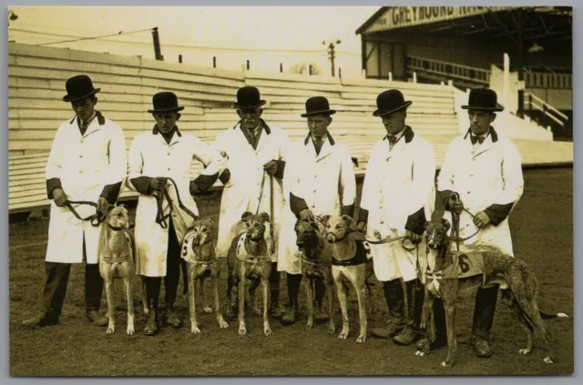 Greyhound Racing Belle Vue Dog Track Manchester c1930s Nostalgia Series Postcard