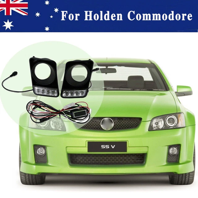 For Holden Commodore VE Serie 1 SV6 SSV SS Bumper Bar LED DRL Fog Light Covers