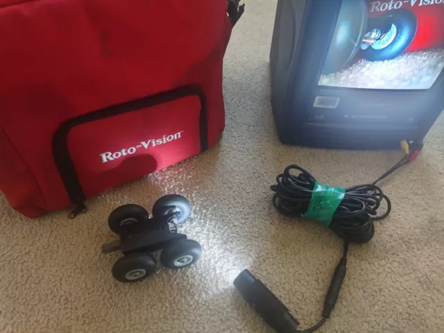 Roto-Vision Video Inspection System 45' Cable w/ Case