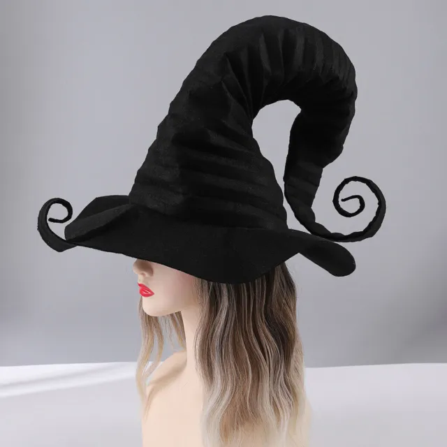 Cappello da strega di Halloween rete trucco costume carnevale apparecchio palla cosplay