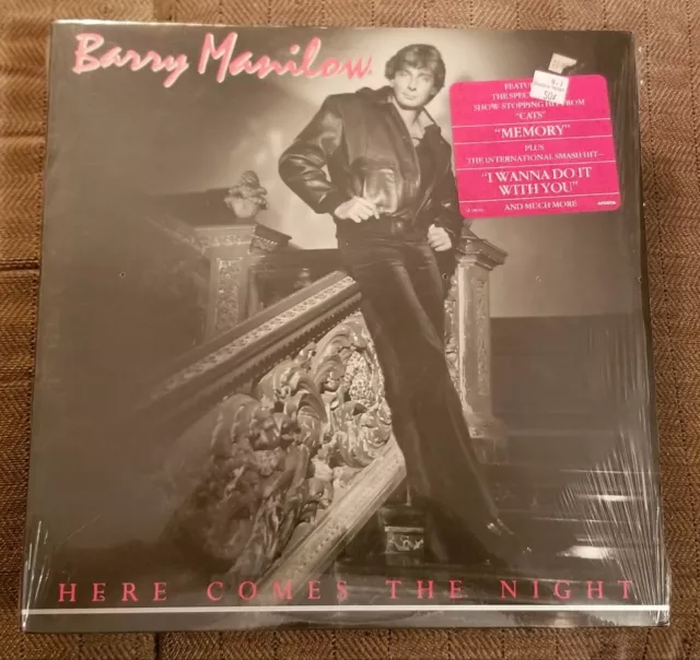 Barry Manilow "Here Comes the Night" 12" Vinyl Record LP