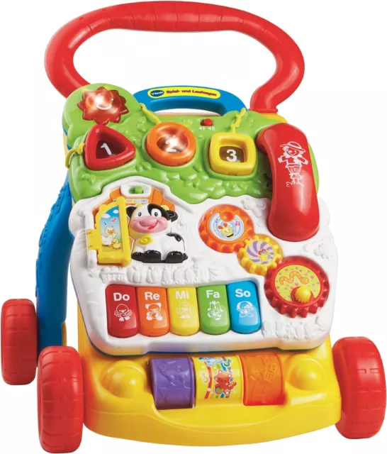 VTech Baby Spiel-und Laufwagen–Lauflernwagen reg. Geschwindigkeit BWARE