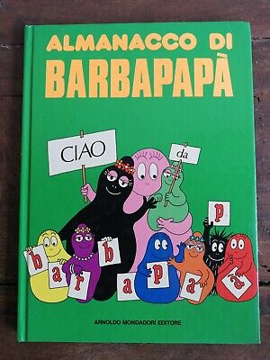 ALMANACCO DI BARBAPAPA Libro Cartonato Arnoldo Mondadori Editore 1976