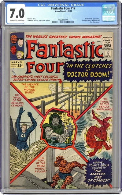 Fantastic Four #17 CGC 7.0 1963 4133956006