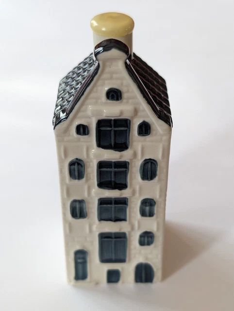 BOLS MAISON KLM en porcelaine Delft mini bouteille scellée n° 65 EUR 20