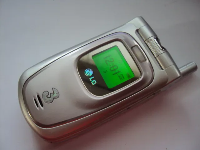 Simple Easy Pensioner Elderly 3G Lg U8120 Locked To 3 Mobile 2G,3G,4Im Cards