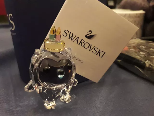 Figurine Swarovski - Chouette JOYEUX ANNIVERSAIRE