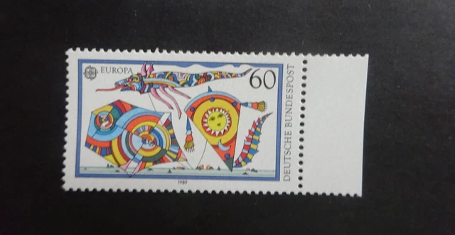 postfrische briefmarke mit seitenrand michel 1417 bund deutschland 460
