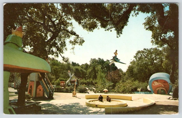 1950's-60's MOTHER GOOSE CHILDREN'S FAIRYLAND OAKLAND CALIFORNIA AMUSEMENT PARK