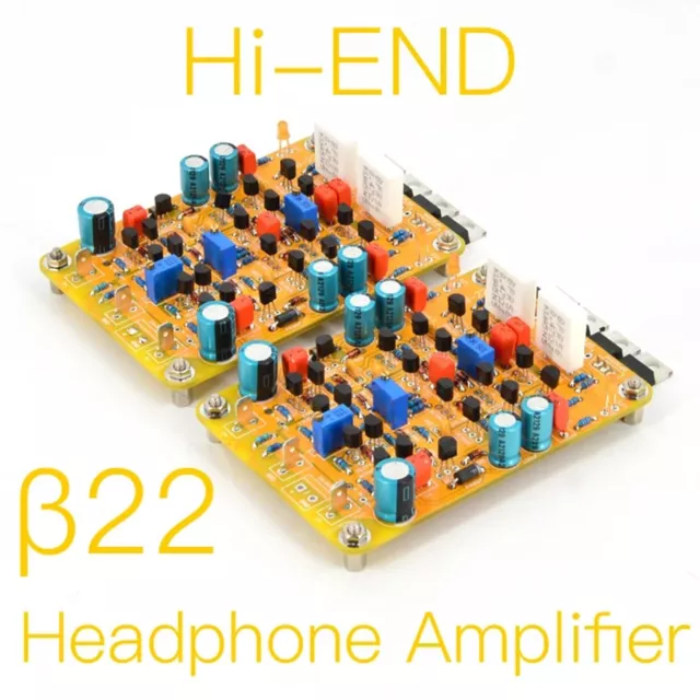 1paar Hi-END β22 Stereo-Kopfhörerverstärker Fertige Platine