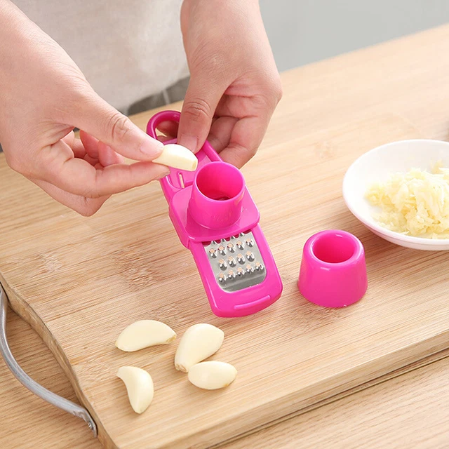 Gadget Cucina Casa Smerigliatrice Aglio Pressa Aglio Artefatto Cucina Nuovo *t~