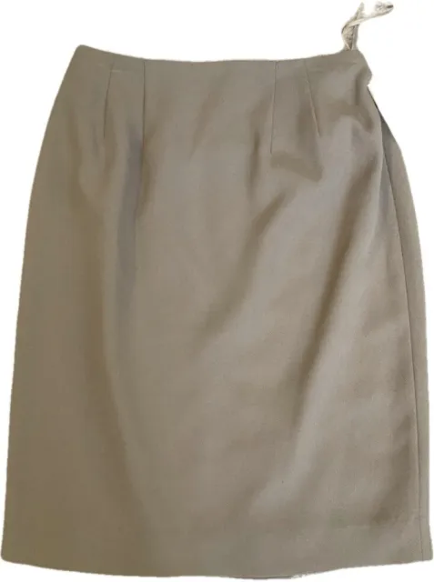 Lord & Taylor Pencil Skirt Petite Lined Formal | Size 2P | Beige New with Tags