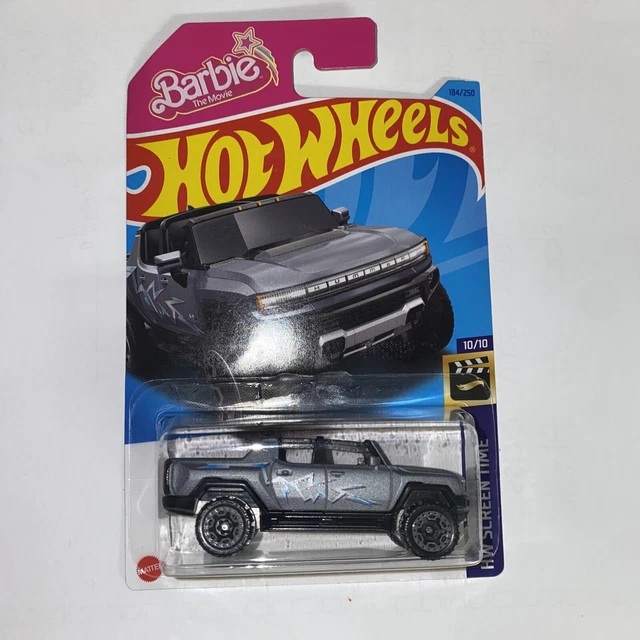 2023 HOT WHEELS 2024 GMC Hummer EV 184/250 Barbie The Movie Screen Time