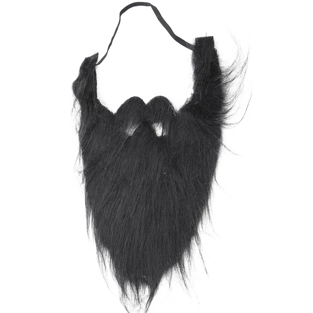 Stimulated False Beard Funny False Moustache Whiskers Facial Hair For Hallow Hbh
