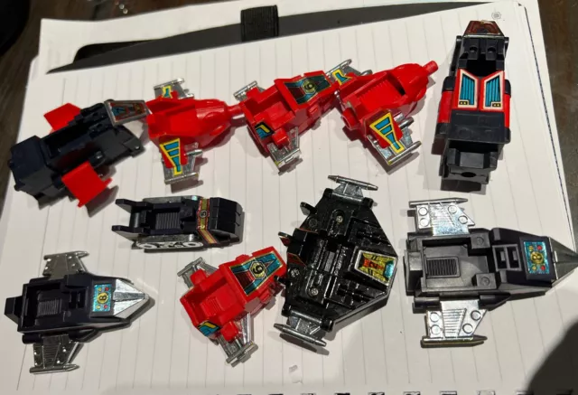 Multi-Force Kronoform #1 No 001 Takara 1983 Robotic -Incomplete 10pcs Multi-Force Kronoform #1 No 001 Takara 1983 Robotic -Incomplete 10pcs