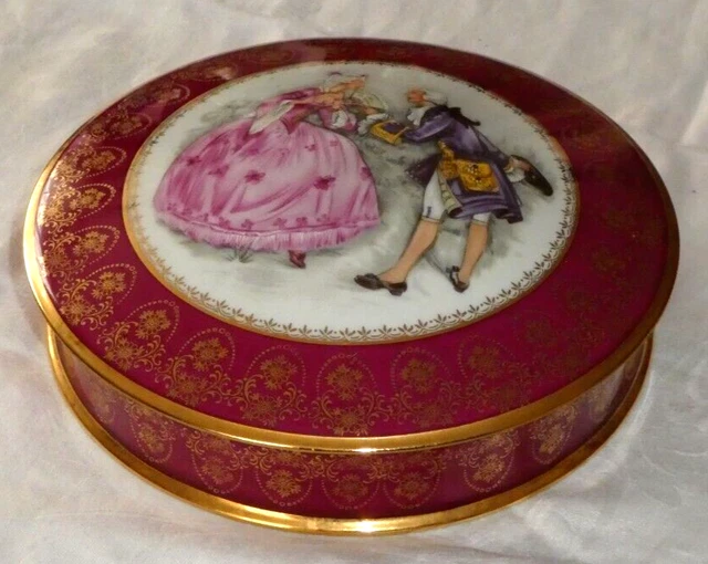 Boîte à Bijoux En Porcelaine - Comme Neuf - Occasion
