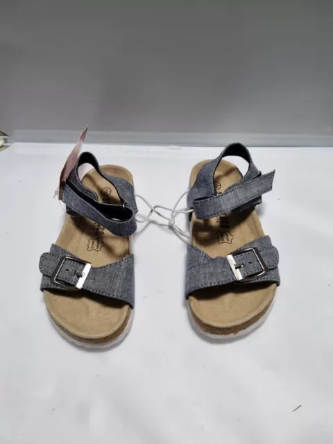 Sandali grigi con sughero Soulcal Younger per ragazzo taglia 10 (EU 28) nuovi articoli £20