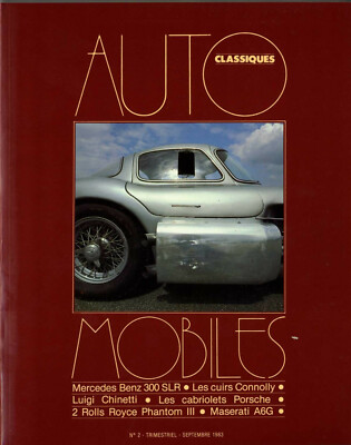 AUTOMOBILES CLASSIQUES n°16 10/1986 PORSCHE 959 ALPINE A110 MERCEDES S 